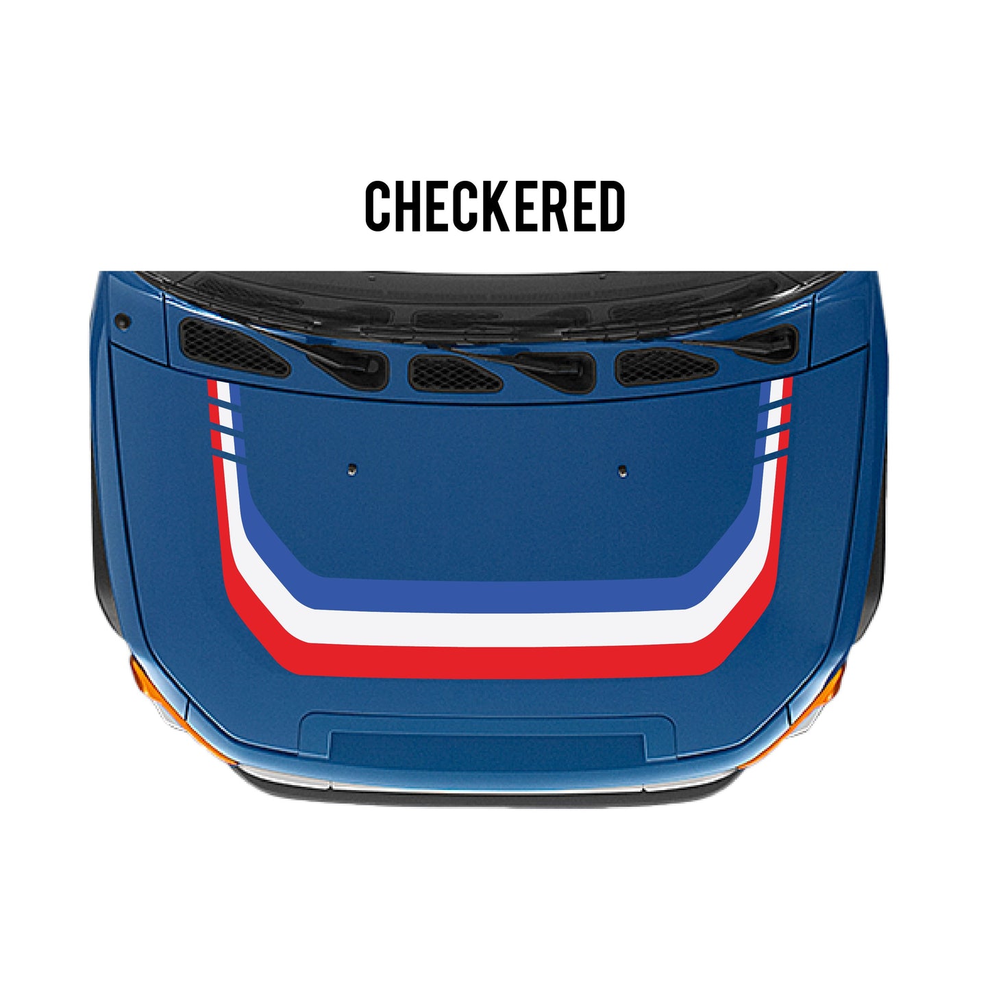 Taco Vinyl FJ Cruiser Checkered Stripe Kit | '07 - '14 FJ Cruiser