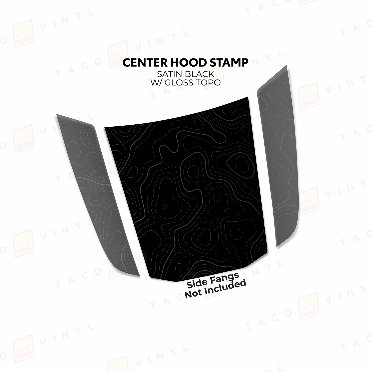 Taco Vinyl Tacoma/4Runner Apex Hood Stamp | '24+ Tacoma/'25+ 4Runner