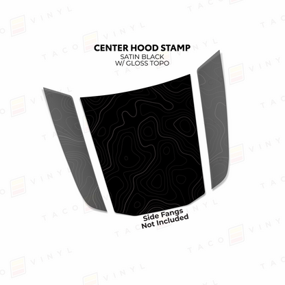 Taco Vinyl Tacoma/4Runner Apex Hood Stamp | '24+ Tacoma/'25+ 4Runner