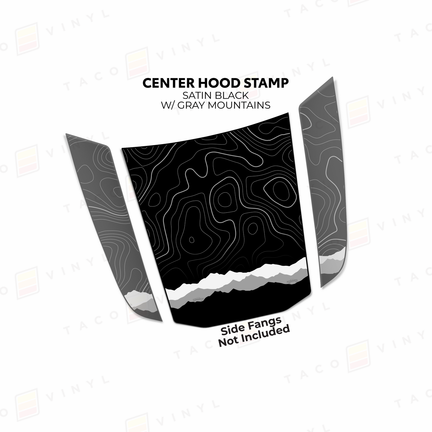 Taco Vinyl Tacoma/4Runner Apex Hood Stamp | '24+ Tacoma/'25+ 4Runner