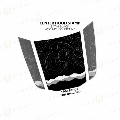 Taco Vinyl Tacoma/4Runner Apex Hood Stamp | '24+ Tacoma/'25+ 4Runner