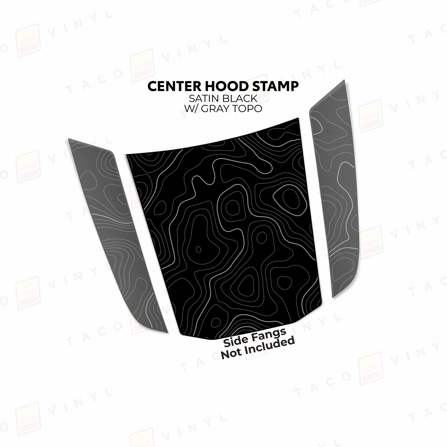 Taco Vinyl Tacoma/4Runner Apex Hood Stamp | '24+ Tacoma/'25+ 4Runner