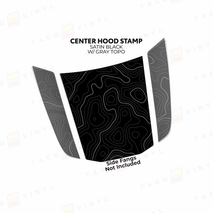 Taco Vinyl Tacoma/4Runner Apex Hood Stamp | '24+ Tacoma/'25+ 4Runner