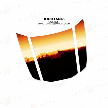 Taco Vinyl Tacoma/4Runner Apex Hood Stamp | '24+ Tacoma/'25+ 4Runner