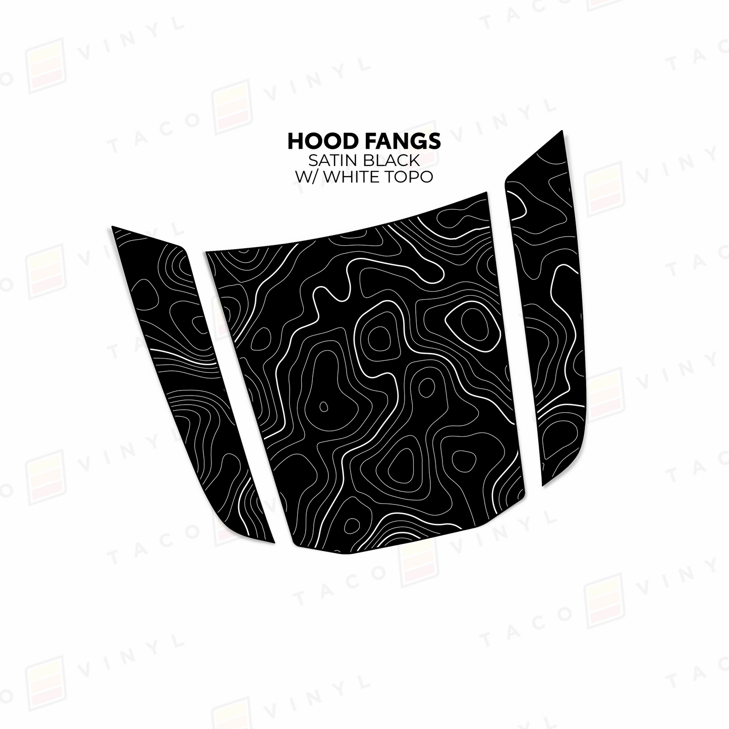 Taco Vinyl Tacoma/4Runner Apex Hood Stamp | '24+ Tacoma/'25+ 4Runner