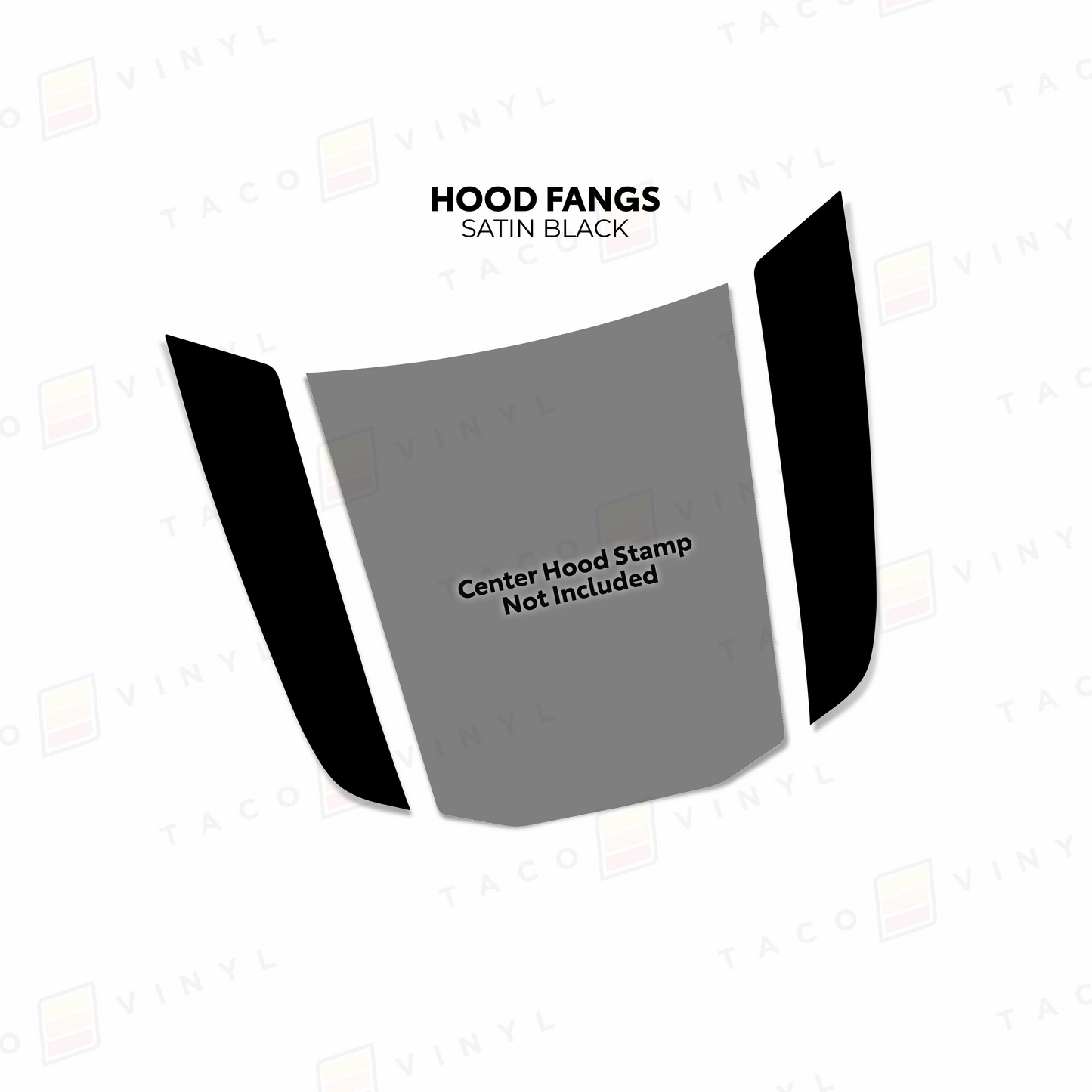 Taco Vinyl Tacoma/4Runner Apex Hood Stamp | '24+ Tacoma/'25+ 4Runner