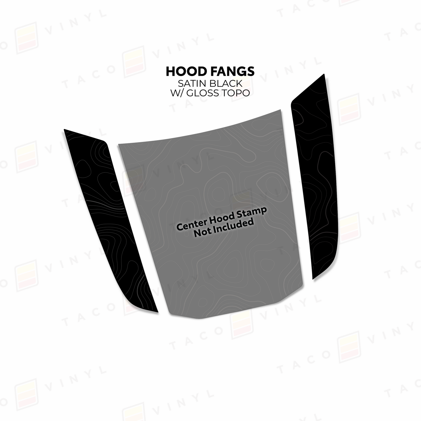 Taco Vinyl Tacoma/4Runner Apex Hood Stamp | '24+ Tacoma/'25+ 4Runner