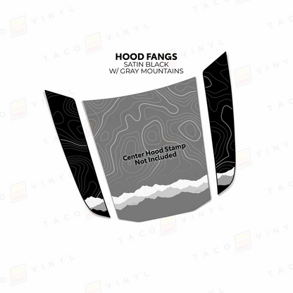 Taco Vinyl Tacoma/4Runner Apex Hood Stamp | '24+ Tacoma/'25+ 4Runner