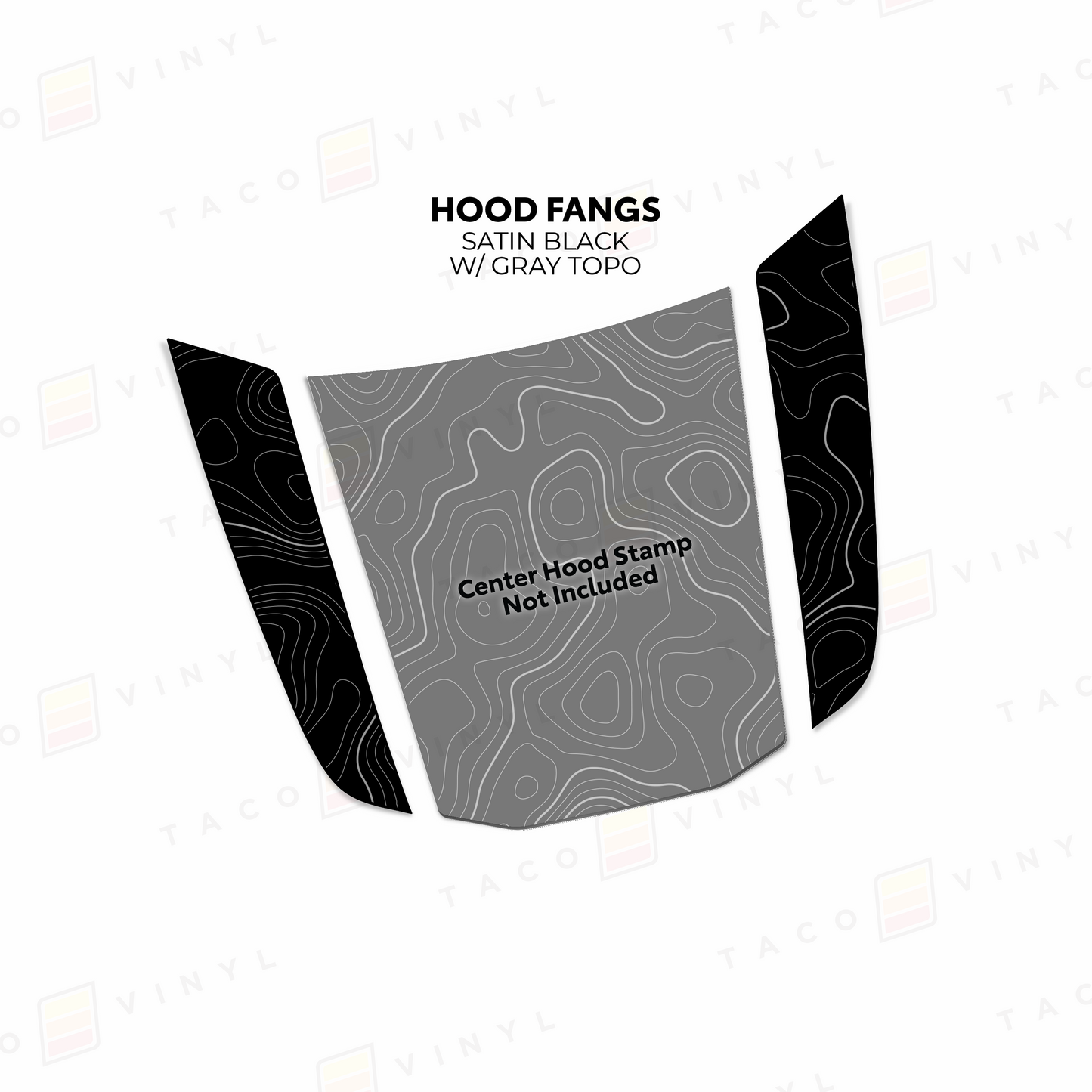 Taco Vinyl Tacoma/4Runner Apex Hood Stamp | '24+ Tacoma/'25+ 4Runner