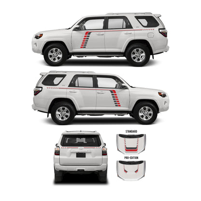 Taco Vinyl 4Runner Checkered Stripe Kit | '10 - '24 4Runner