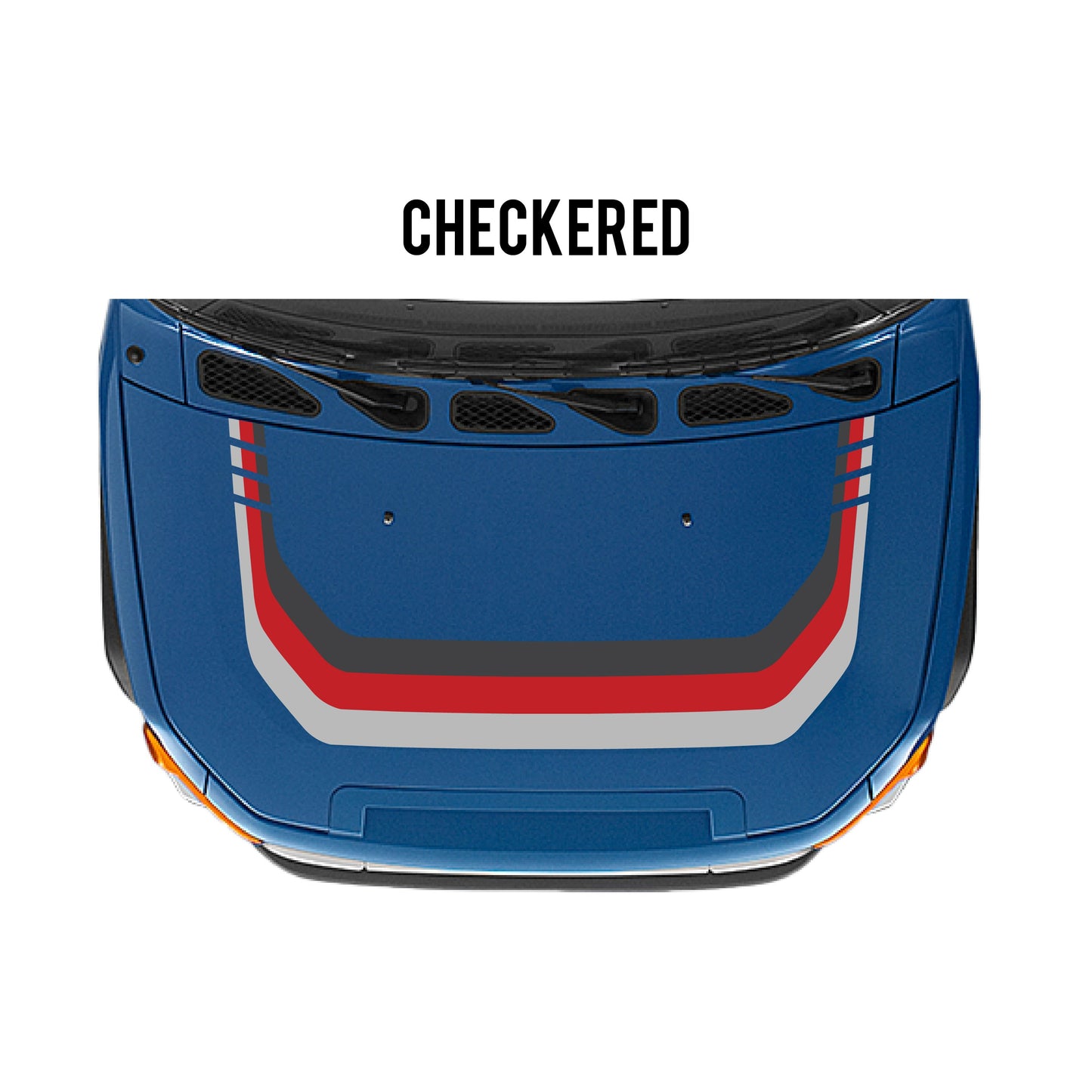 Taco Vinyl FJ Cruiser Checkered Stripe Kit | '07 - '14 FJ Cruiser