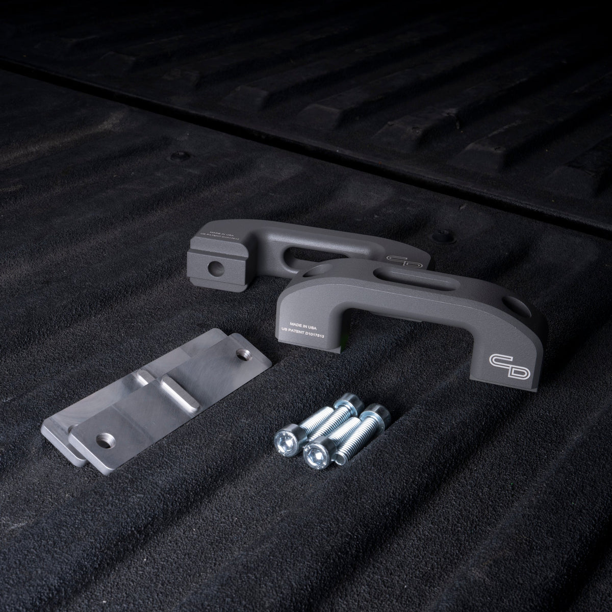 Charvonia Design Rail Tie-Down Anchors (Pair) | '07 - '24 Tundra