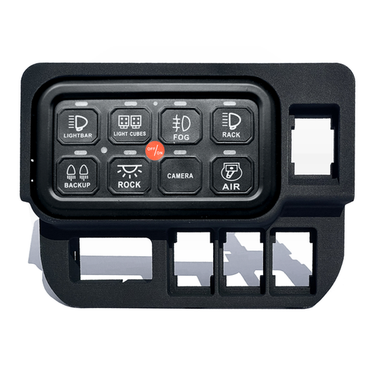 Base Switch Panel for 4 Short Switches | '16 - '23 Tacoma