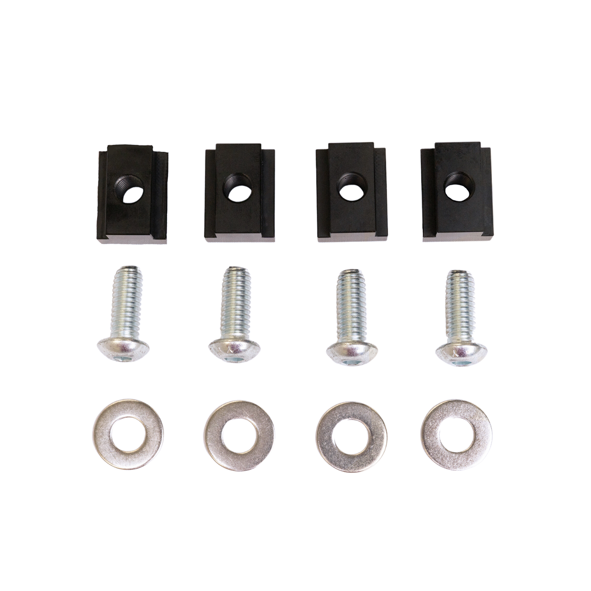 Cali Raised Bed Rail Accessory Nut Kit Fits Toyota OEM Rail System