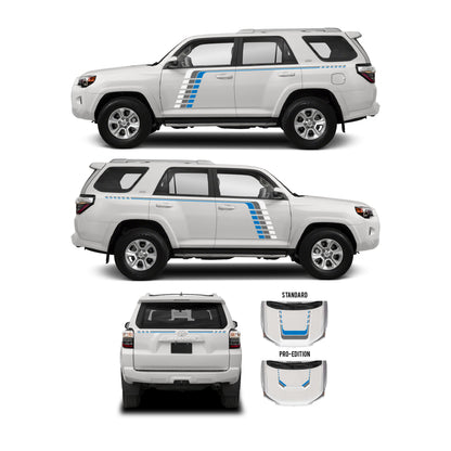 Taco Vinyl 4Runner Checkered Stripe Kit | '10 - '24 4Runner