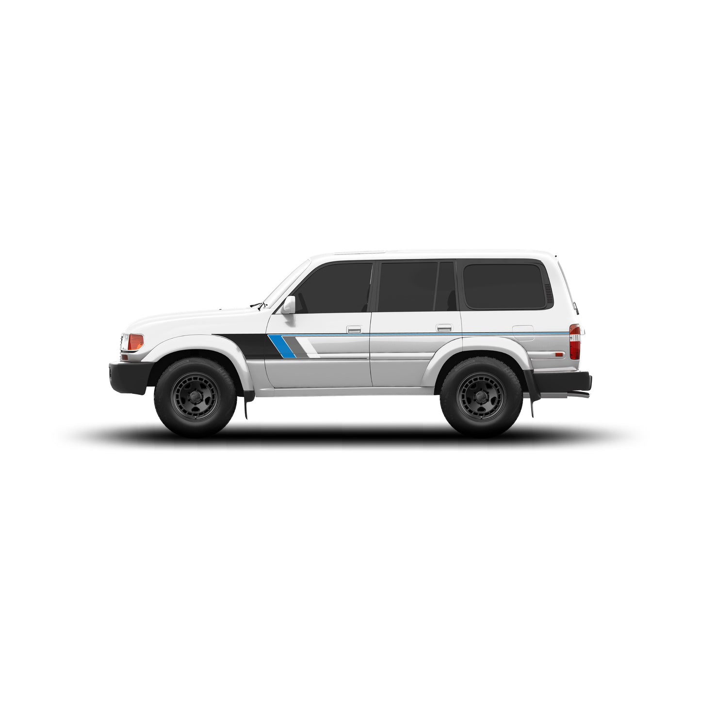 Taco Vinyl 80 Series Land Cruiser Retro Stripes