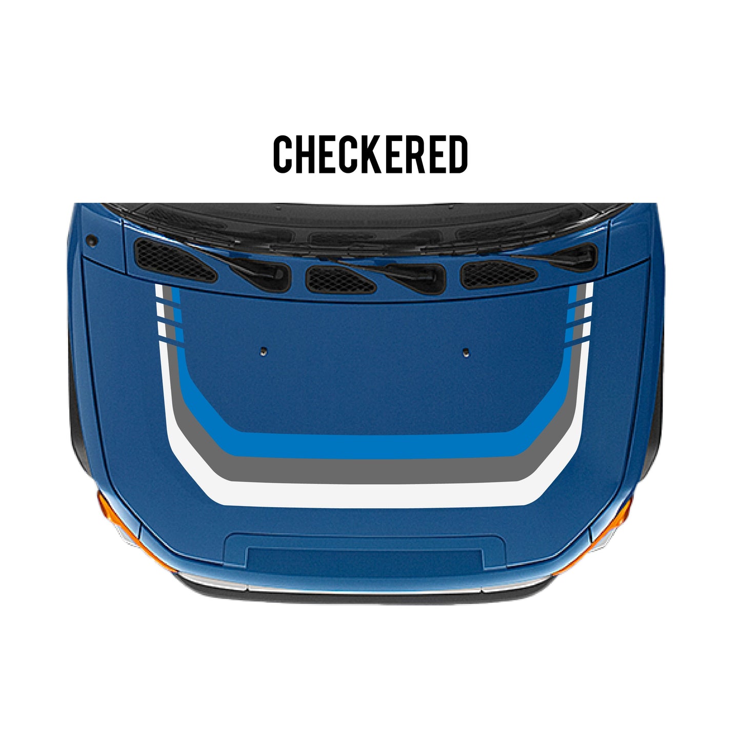Taco Vinyl FJ Cruiser Checkered Stripe Kit | '07 - '14 FJ Cruiser