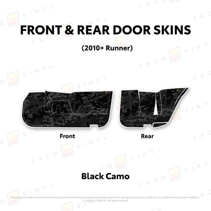 Taco Vinyl 4Runner Door Skins (Lower Section) | '10 - '24 4Runner