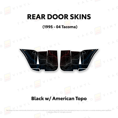 Taco Vinyl 4Runner Door Skins (Lower Section) | '10 - '24 4Runner