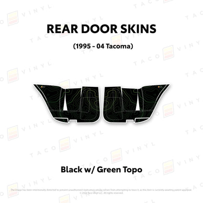 Taco Vinyl 4Runner Door Skins (Lower Section) | '10 - '24 4Runner