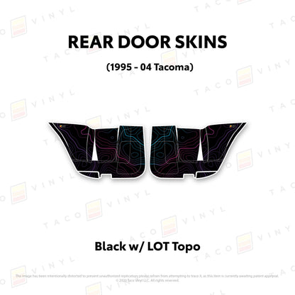 Taco Vinyl 4Runner Door Skins (Lower Section) | '10 - '24 4Runner