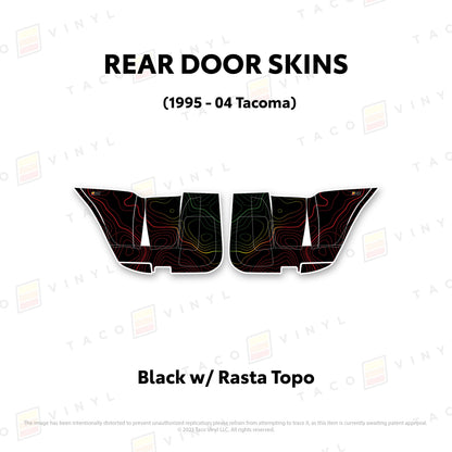 Taco Vinyl 4Runner Door Skins (Lower Section) | '10 - '24 4Runner