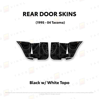Taco Vinyl 4Runner Door Skins (Lower Section) | '10 - '24 4Runner