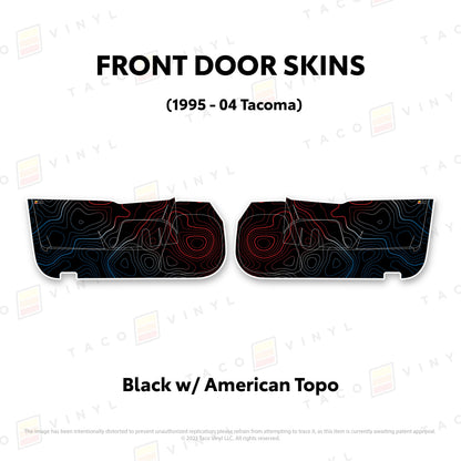 Taco Vinyl 4Runner Door Skins (Lower Section) | '10 - '24 4Runner