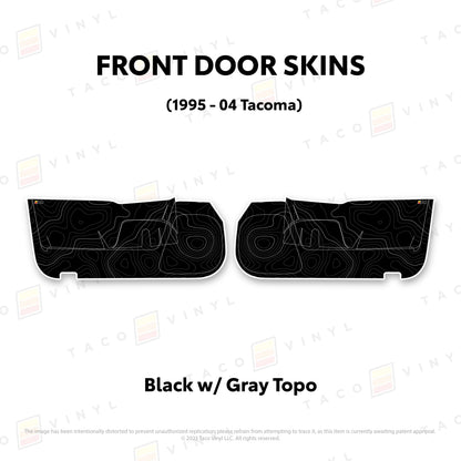 Taco Vinyl 4Runner Door Skins (Lower Section) | '10 - '24 4Runner