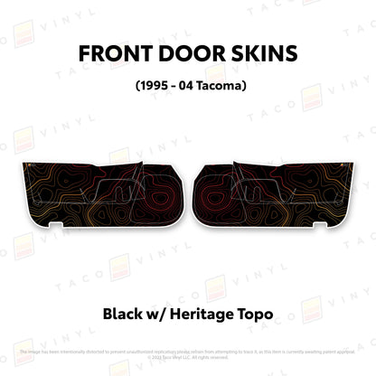Taco Vinyl 4Runner Door Skins (Lower Section) | '10 - '24 4Runner