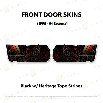 Taco Vinyl 4Runner Door Skins (Lower Section) | '10 - '24 4Runner