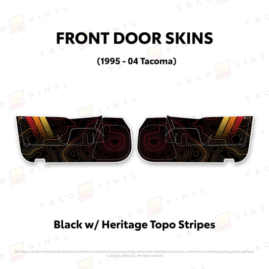 Taco Vinyl 4Runner Door Skins (Lower Section) | '10 - '24 4Runner