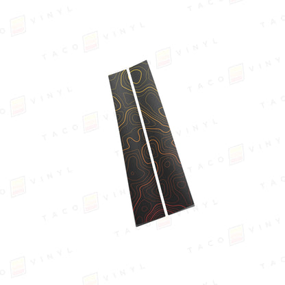 Taco Vinyl 4Runner Door Pillar Decals | '10 - '24 4Runner