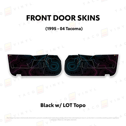 Taco Vinyl 4Runner Door Skins (Lower Section) | '10 - '24 4Runner