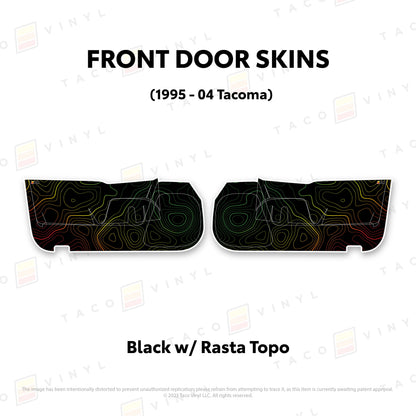 Taco Vinyl 4Runner Door Skins (Lower Section) | '10 - '24 4Runner