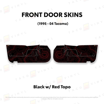 Taco Vinyl 4Runner Door Skins (Lower Section) | '10 - '24 4Runner