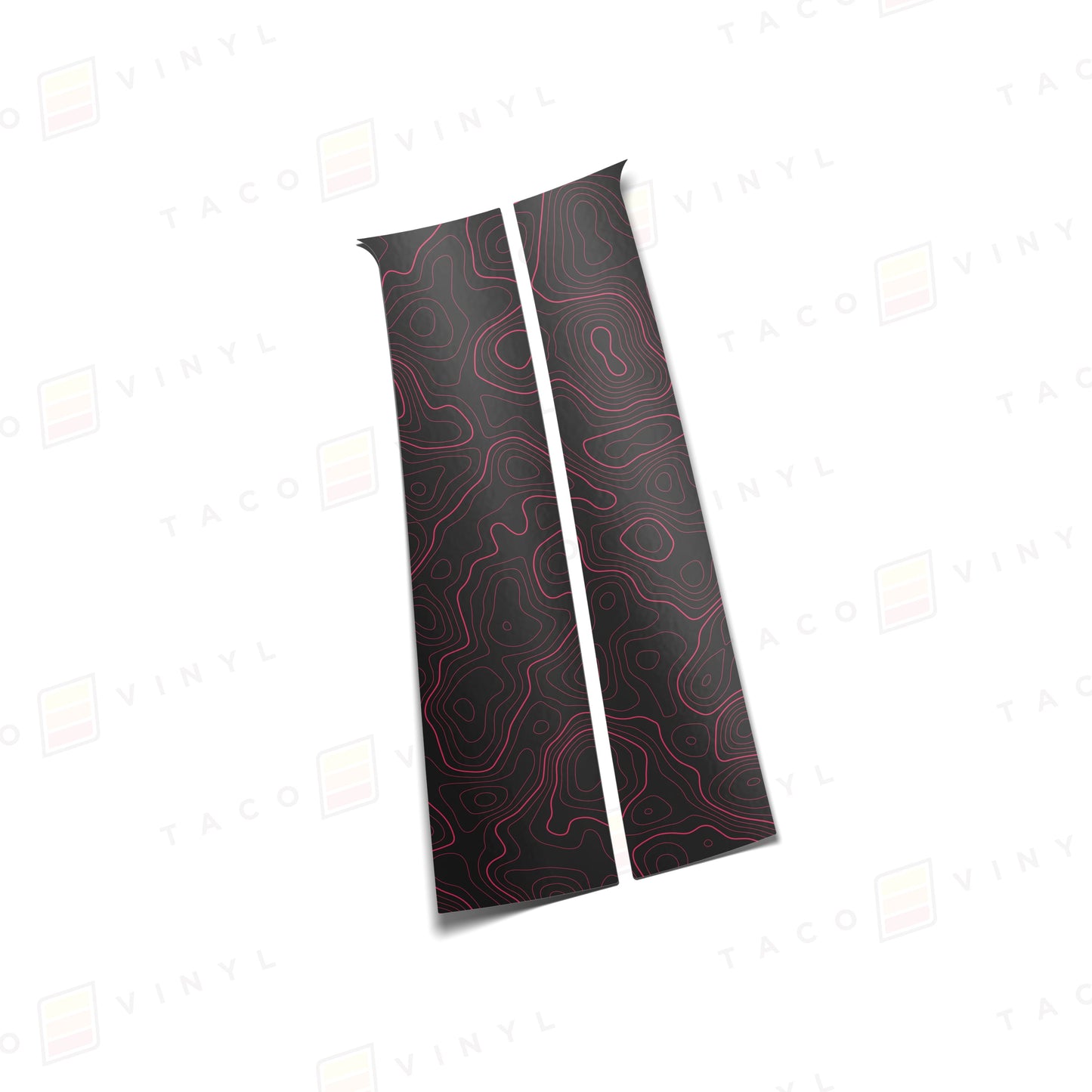 Taco Vinyl Tundra/Sequoia Door Pillar Decals | '22+ Tundra/'23+ Sequoia