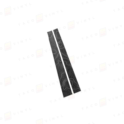 Taco Vinyl 4Runner Door Pillar Decals | '96 - '02 4Runner