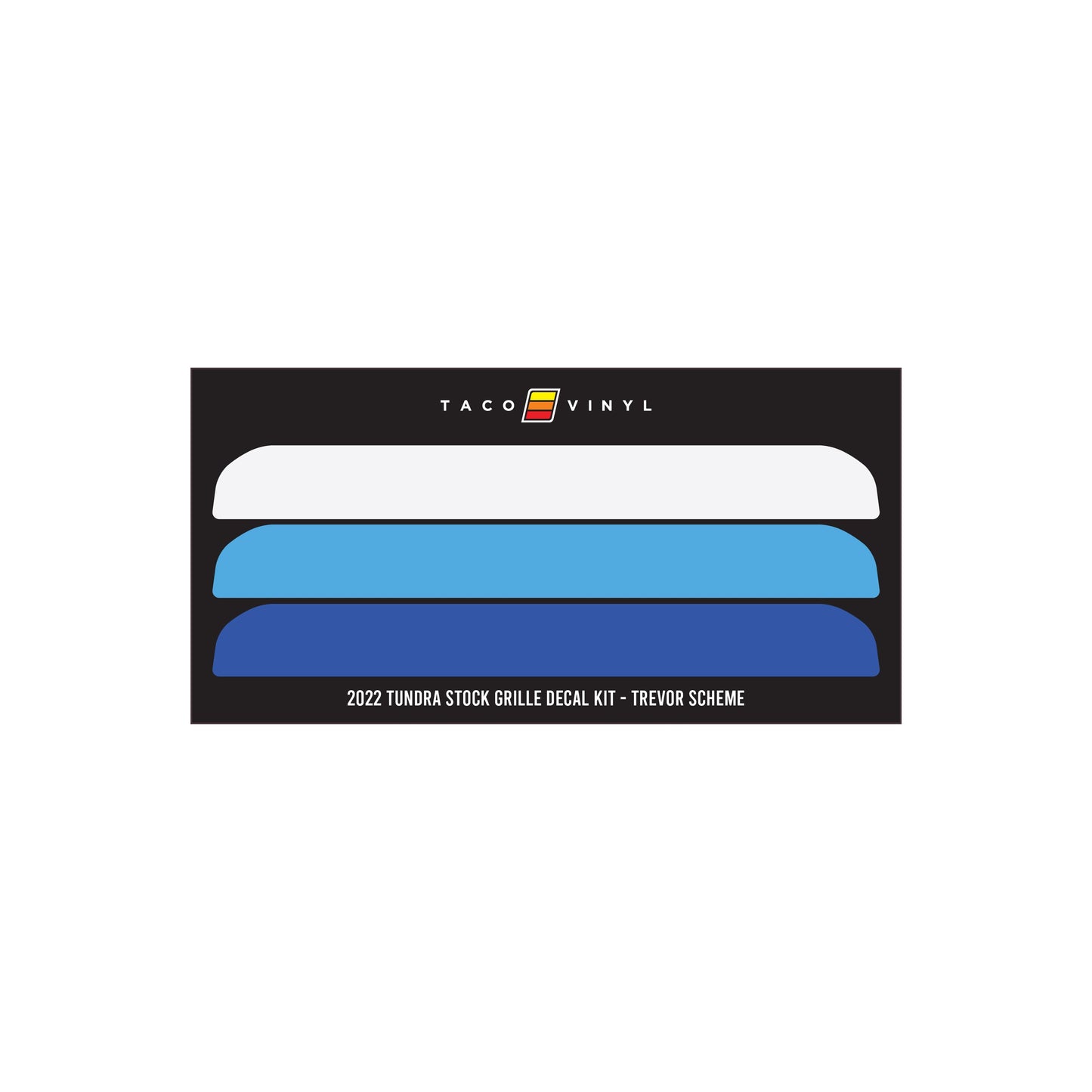 Taco Vinyl Tundra Offroad Grille Decal | '22+ Tundra