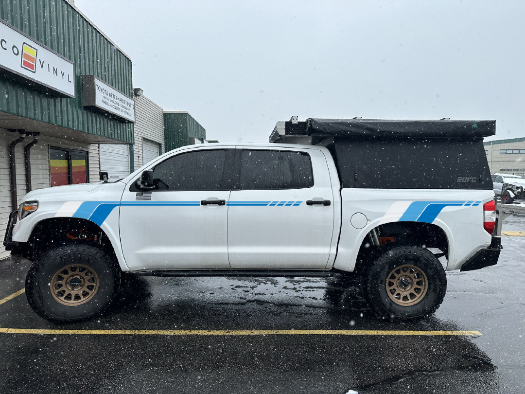Taco Vinyl Tundra Heritage Side Stripes | '14 - '21 Tundra