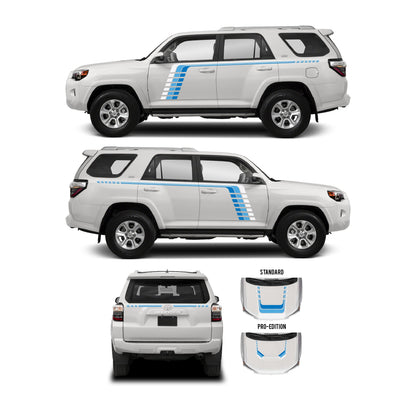 Taco Vinyl 4Runner Checkered Stripe Kit | '10 - '24 4Runner