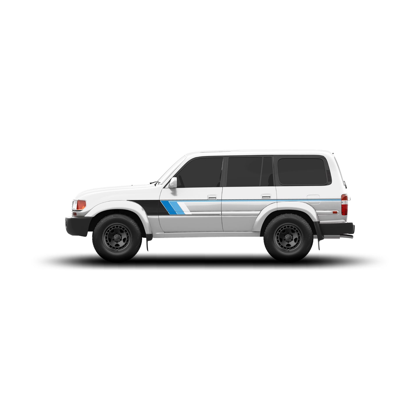 Taco Vinyl 80 Series Land Cruiser Retro Stripes