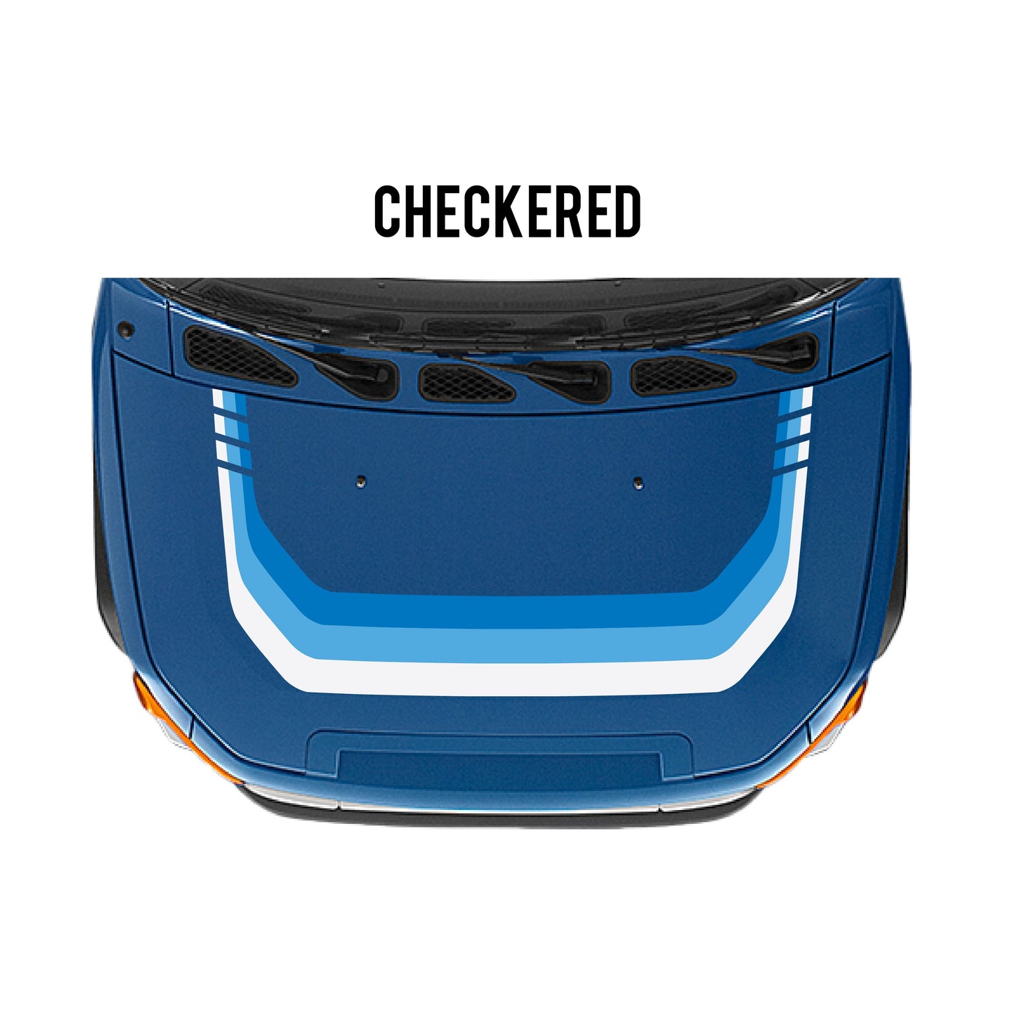 Taco Vinyl FJ Cruiser Checkered Stripe Kit | '07 - '14 FJ Cruiser