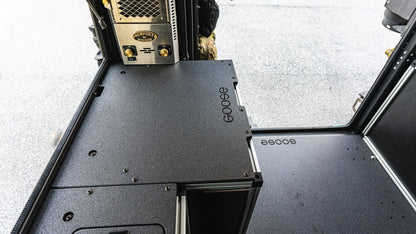 Goose Gear Alu-Cab V2 Rear Double Drawer, 6-ft Bed | '05 - '23 Tacoma