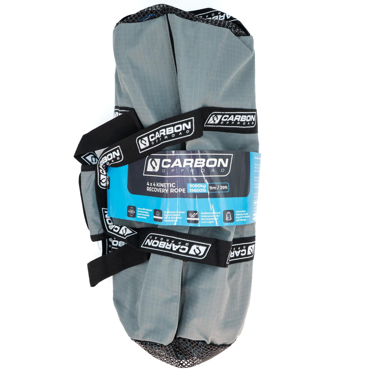 Carbon Offroad 4x4 Kinetic Recovery Rope | 9m