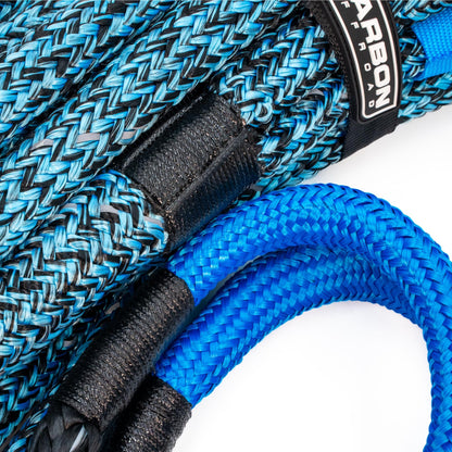 Carbon Offroad 4x4 Kinetic Recovery Rope & Soft Shackle Combo | 9T