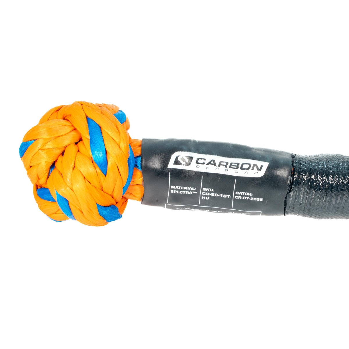 Carbon Offroad High-Vis 4x4 Soft Shackle | 18T