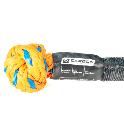 Carbon Offroad Large Vehicle High-Vis Soft Shackle | 24T
