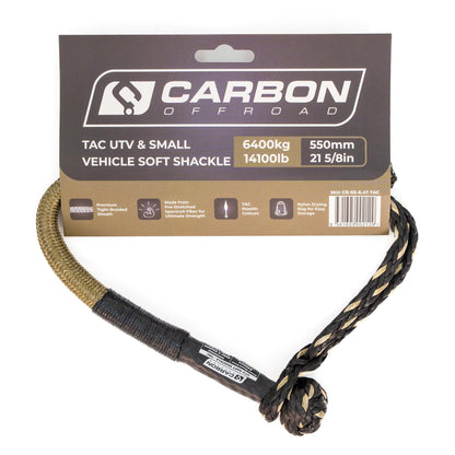 Carbon Offroad TAC UTV & Small Vehicle Soft Shackle | 6.4T