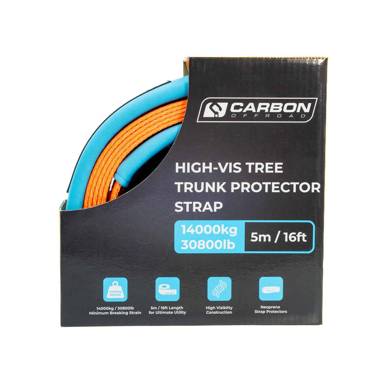 Carbon Offroad High-Vis Tree Trunk Protector Strap | 5m